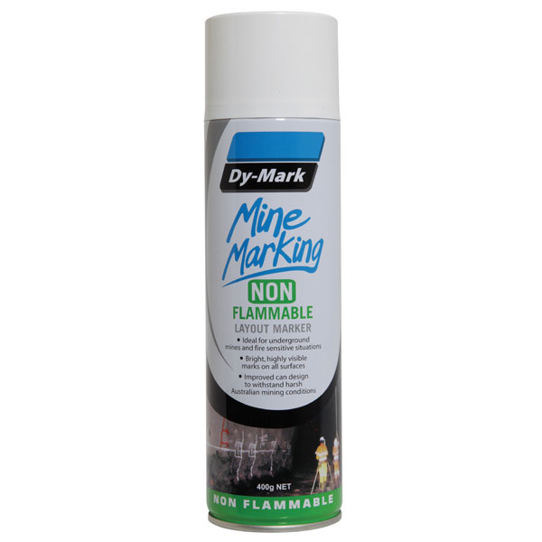 DY-MARK SAFE MARK HORIZONTAL WHITE 400G AEROSOL